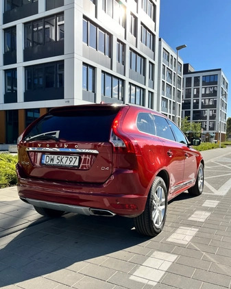 Volvo XC 60 cena 96999 przebieg: 144500, rok produkcji 2017 z Wrocław małe 137